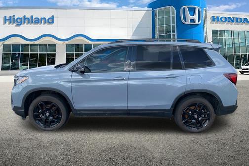 Sonic Gray Pearl 2024 Honda Passport AWD Black