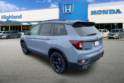 Sonic Gray Pearl 2024 Honda Passport AWD Black
