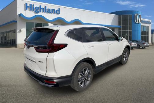 Platinum White Pearl 2021 Honda CR-V AWD EX