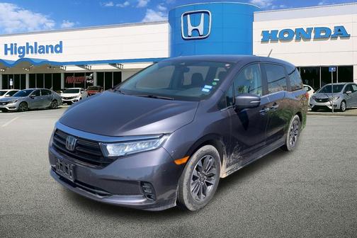 Modern Steel Metallic 2024 Honda Odyssey EX-L