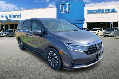Modern Steel Metallic 2024 Honda Odyssey EX-L