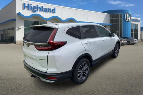 Platinum White Pearl 2022 Honda CR-V AWD EX-L