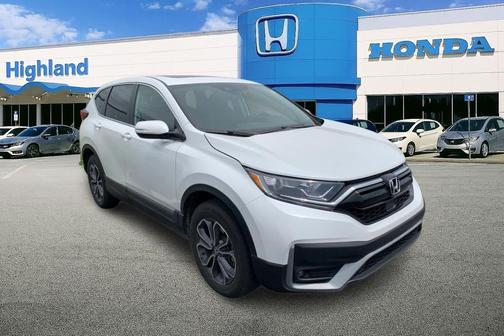 Platinum White Pearl 2022 Honda CR-V AWD EX-L