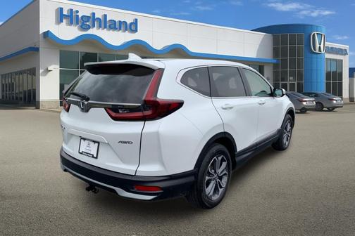 Platinum White Pearl 2022 Honda CR-V AWD EX-L
