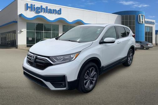 Platinum White Pearl 2022 Honda CR-V AWD EX-L