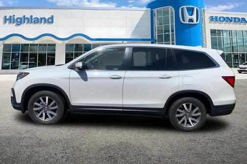 Platinum White Pearl 2021 Honda Pilot AWD EX-L
