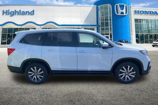 Platinum White Pearl 2021 Honda Pilot AWD EX-L
