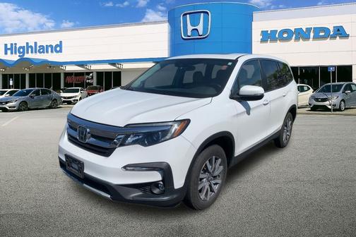 Platinum White Pearl 2021 Honda Pilot AWD EX-L