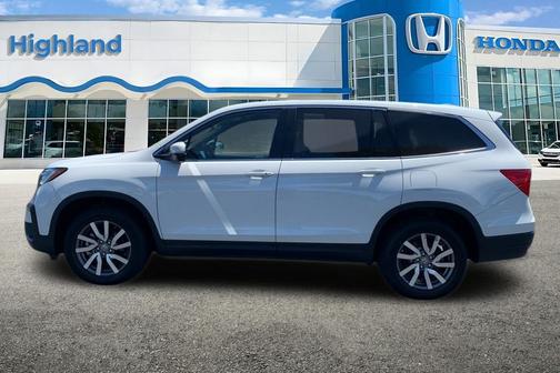 Platinum White Pearl 2021 Honda Pilot AWD EX-L