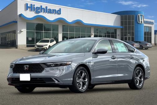 Gray 2026 Honda Accord Hybrid EX-L
