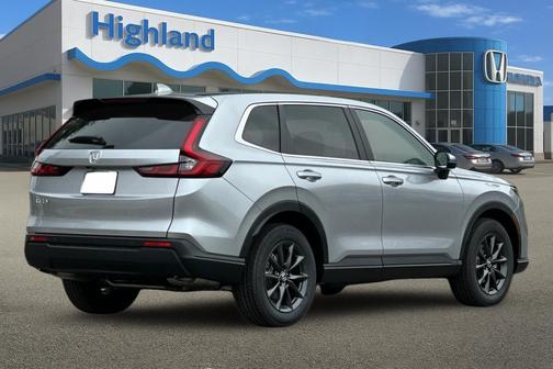 Solar Silver Metallic 2026 Honda CR-V EX-L AWD
