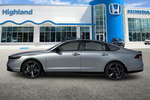 Solar Silver Metallic 2026 Honda Accord Hybrid Sport