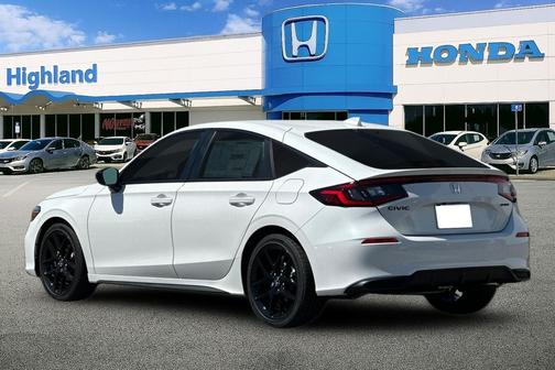 Platinum White 2026 Honda Civic Sport