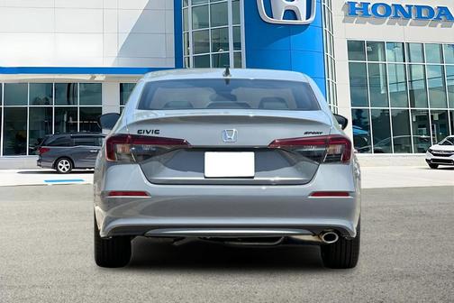 Gray 2026 Honda Civic Sport