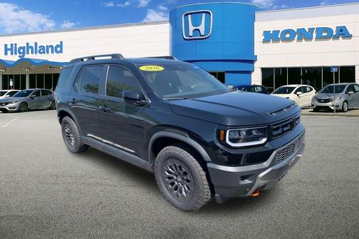 Crystal Black Pearl 2026 Honda Passport AWD TrailSport