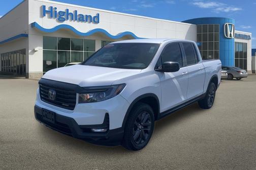 Platinum White Pearl 2023 Honda Ridgeline Sport