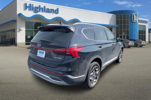 Twilight Black 2023 Hyundai SANTA FE HEV SEL Premium