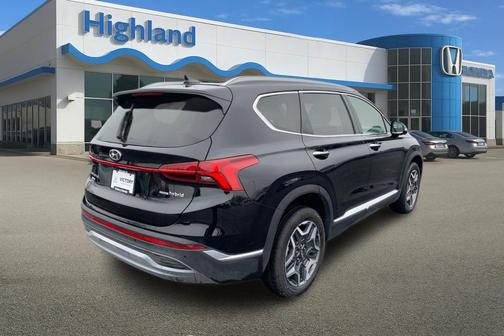 Twilight Black 2023 Hyundai SANTA FE HEV SEL Premium