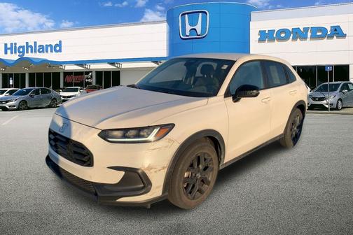 Platinum White Pearl 2024 Honda HR-V Sport