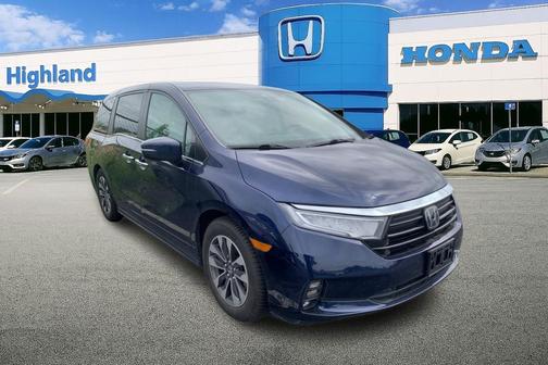 Obsidian Blue 2022 Honda Odyssey EX-L