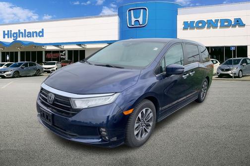 Obsidian Blue 2022 Honda Odyssey EX-L