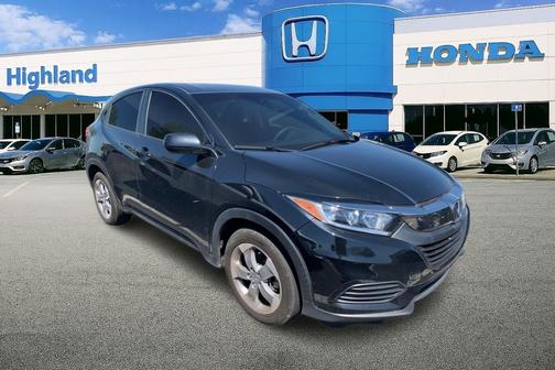 Crystal Black Pearl 2021 Honda HR-V LX