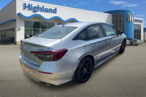 Silver Metallic 2026 Honda Civic Sport