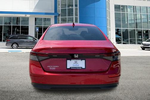 Radiant Red Metallic 2024 Honda Accord EX