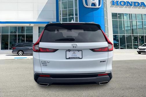Platinum White Pearl 2024 Honda CR-V Hybrid Sport AWD