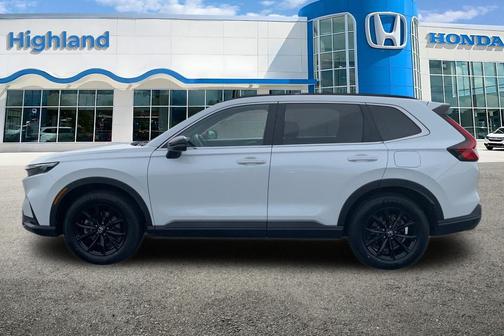 Platinum White Pearl 2024 Honda CR-V Hybrid Sport AWD