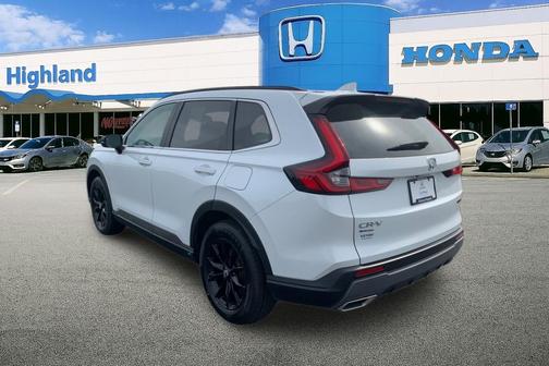 Platinum White Pearl 2024 Honda CR-V Hybrid Sport AWD