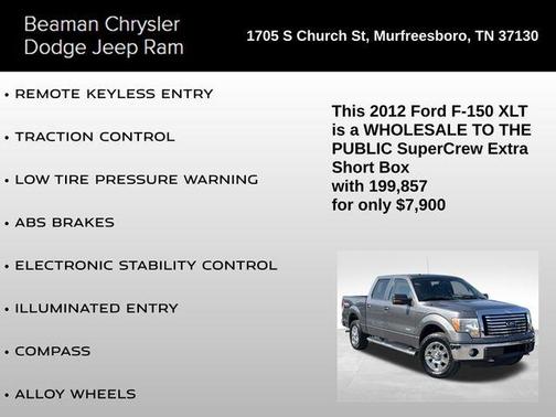 2012 Ford F-150 XLT