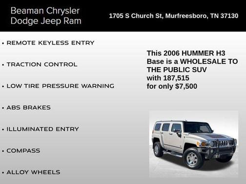 2006 Hummer H3 