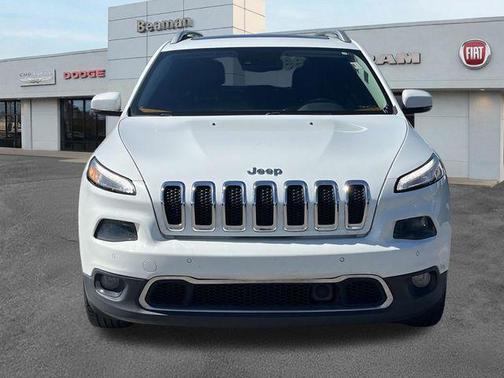 Bright White Clearcoat 2014 Jeep Cherokee Limited