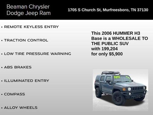 2006 Hummer H3 