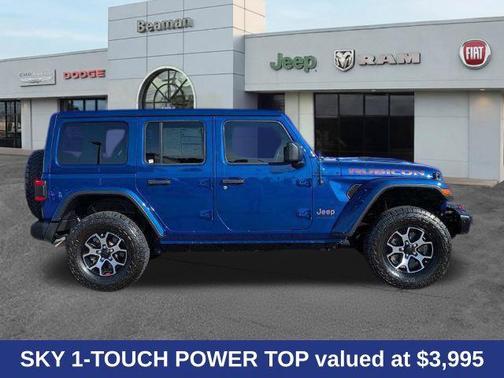Ocean Blue Metallic 2020 Jeep Wrangler Unlimited Rubicon