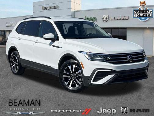 Pure White 2023 Volkswagen Tiguan 2.0T S