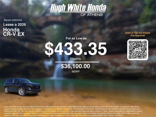 2026 Honda CR-V EX AWD