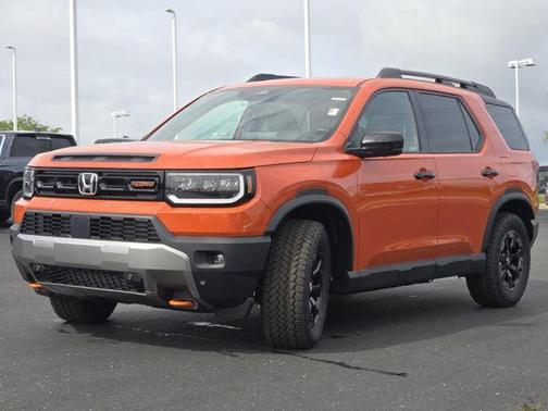 Sunset Orange 2026 Honda Passport AWD TrailSport Elite