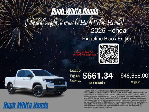 2025 Honda Ridgeline Black