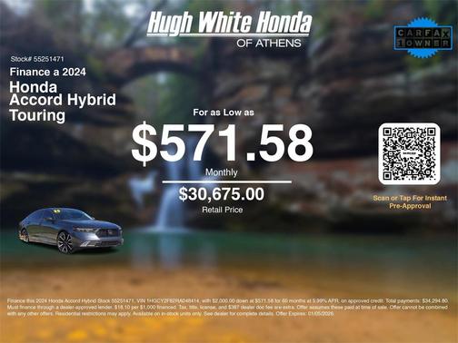 2024 Honda Accord Hybrid Touring