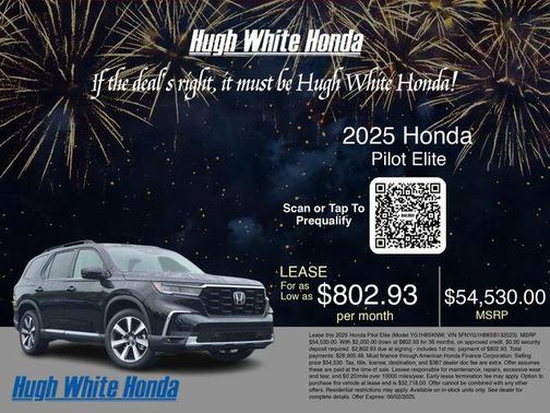 2025 Honda Pilot Elite