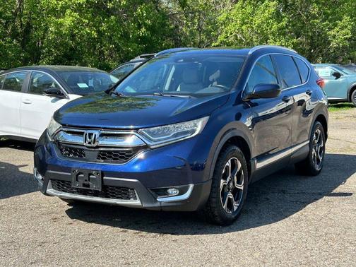 Obsidian Blue Pearl 2017 Honda CR-V Touring