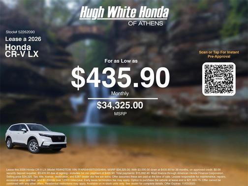 2026 Honda CR-V LX AWD