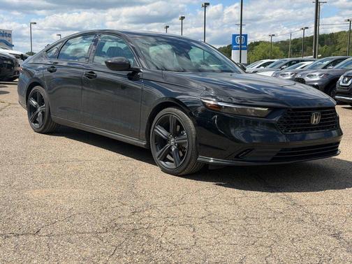 Crystal Black Pearl 2024 Honda Accord Hybrid Sport-L