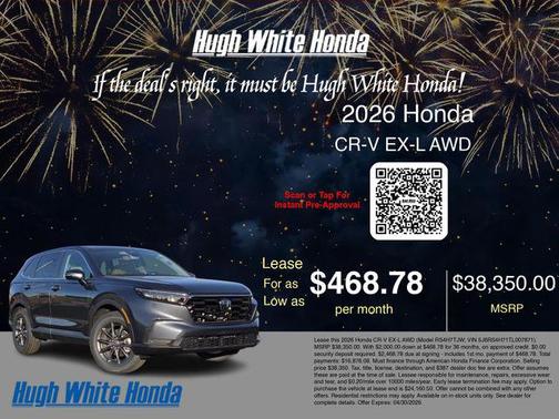 2026 Honda CR-V EX-L AWD