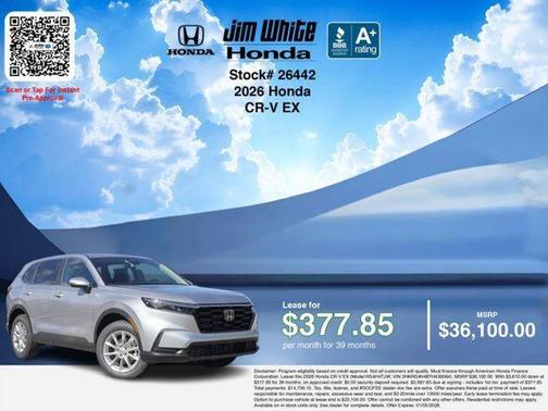 2026 Honda CR-V EX AWD