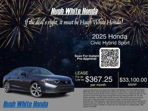 2025 Honda Civic Hybrid Sport Touring