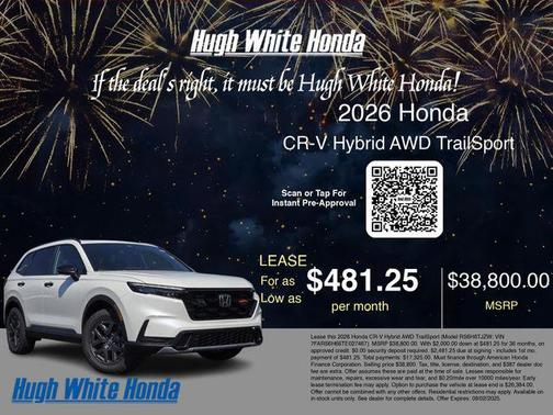 2026 Honda CR-V Hybrid Sport