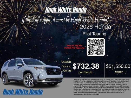 2025 Honda Pilot Touring 8-Passenger